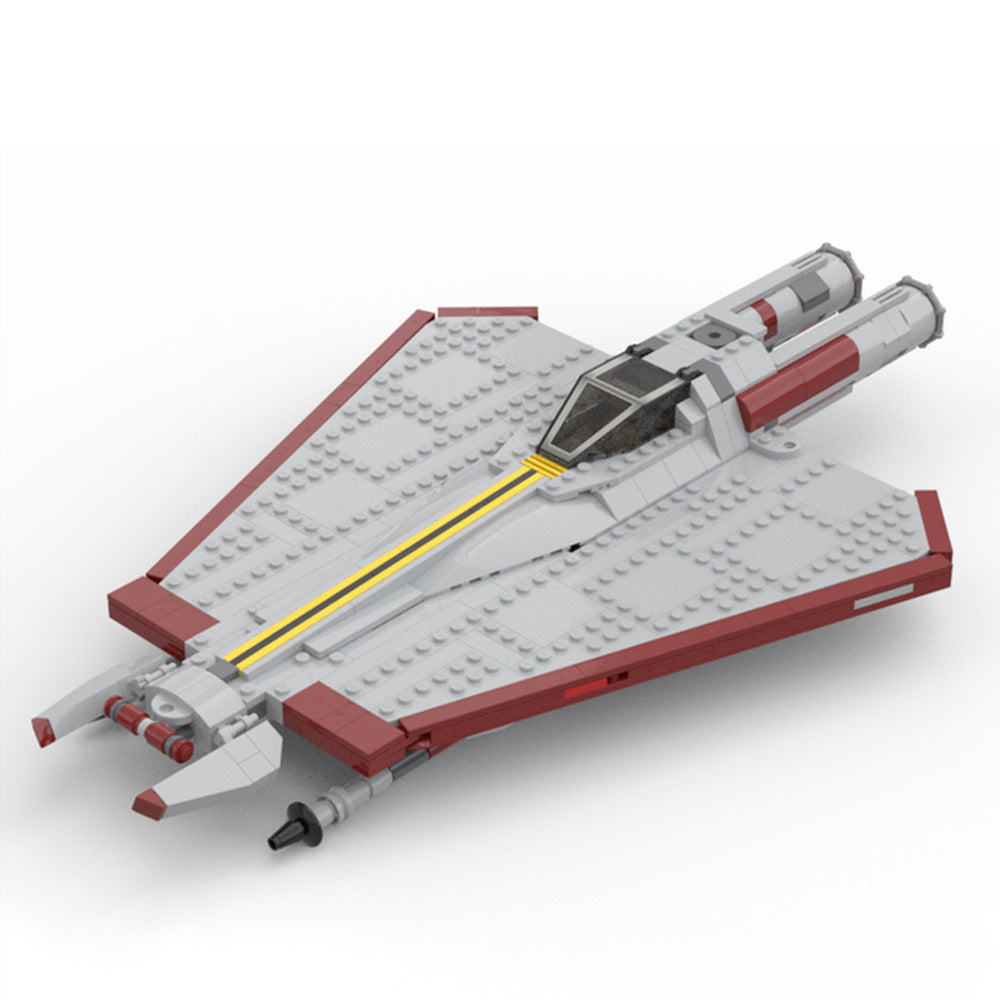 republic striker-class starfighter | star wars | moc-47427 - 5
