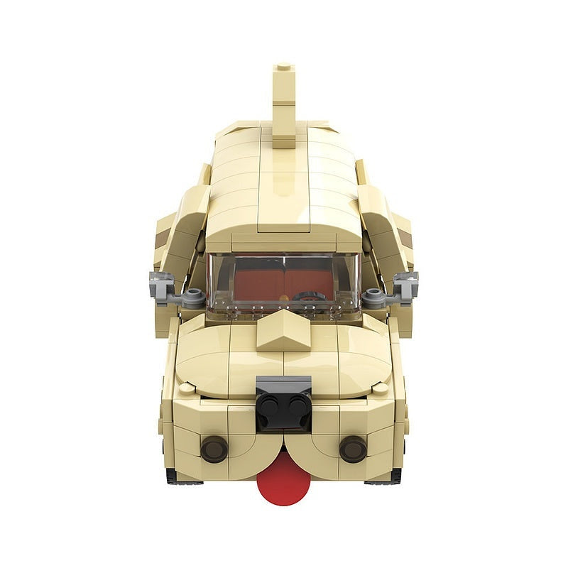 Retro 90s Mystery Van MOC Building Kit | Vintage Vehicle Model - 2