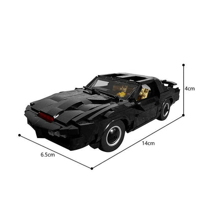 Retro AI Futuristic Pursuit Sports Car MOC Building Kit - 5