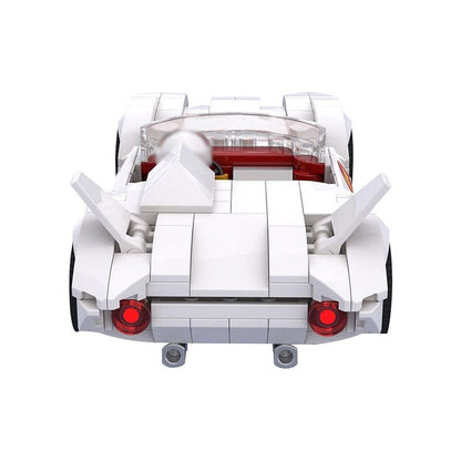 Retro Anime Speed Racer Car MOC Building Kit - 5
