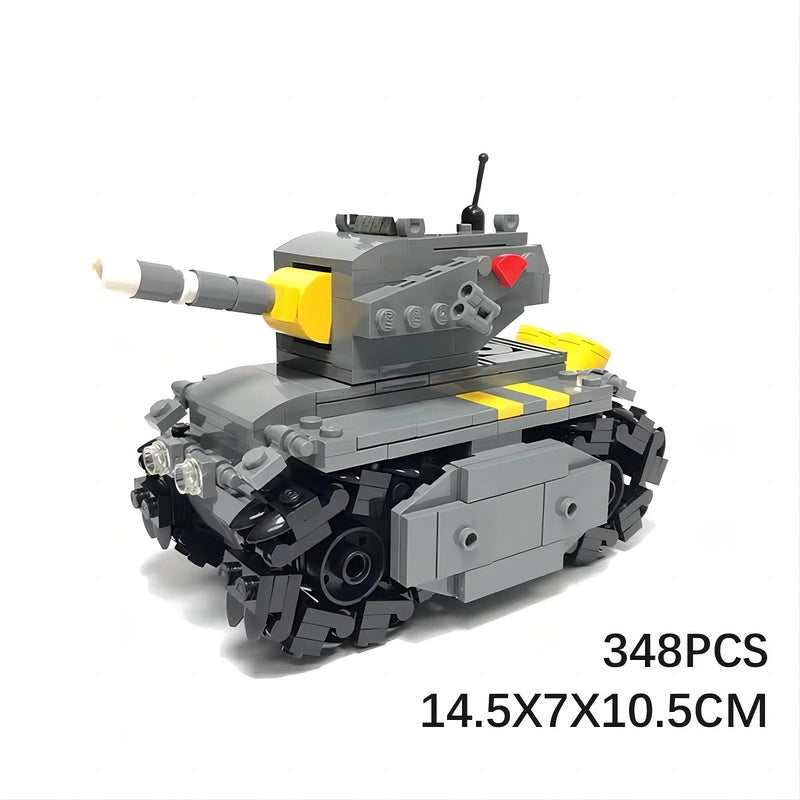 Retro Arcade Battle Tank Building Kit | LEGO-Compatible MOC - 2