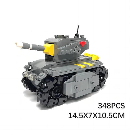 Retro Arcade Battle Tank Building Kit | LEGO-Compatible MOC - 2