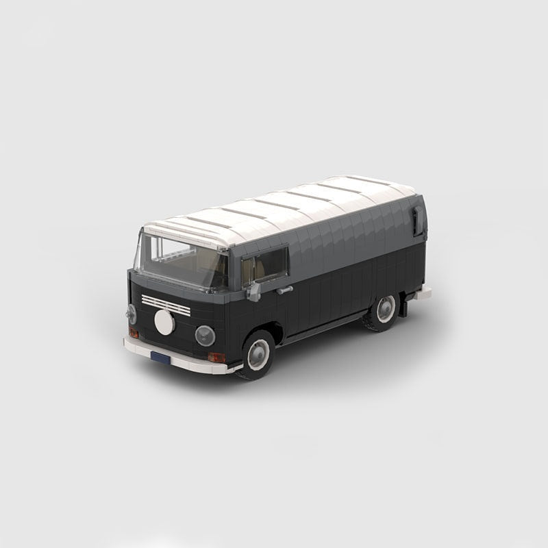 Retro Barista Coffee Van Building Kit | LEGO-Compatible MOC - 5