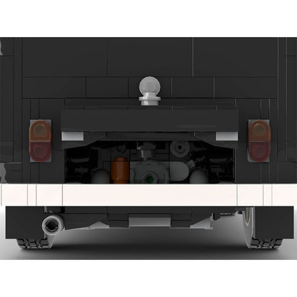 Retro Barista Coffee Van Building Kit | LEGO-Compatible MOC - 8