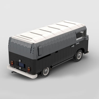 Retro Barista Coffee Van MOC Food Truck Building Kit - 3