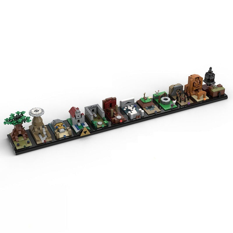Retro Dungeon Adventure MOC Building Kit – Fantasy Diorama Scene Model - 4
