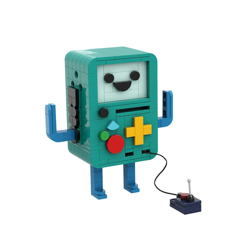 Retro Game Console Robot Character MOC Building Kit - 3