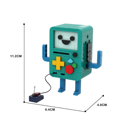 Retro Game Console Robot Character MOC Building Kit - 4