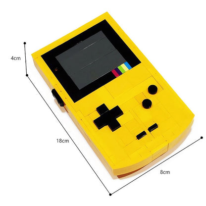 Retro Handheld Console MOC Building Kit | Gaming Display - 2