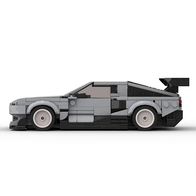 Retro Hydrogen Cyberpunk Car MOC Building Kit | Futuristic Vehicle Model - 5