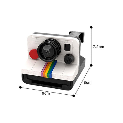 Retro Instant Camera SX-70 MOC Building Kit | Vintage Display Model - 3