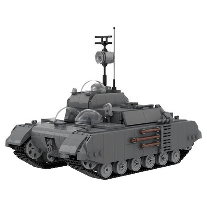 Retro Moon Tank Lunar Rover MOC Building Kit - 1