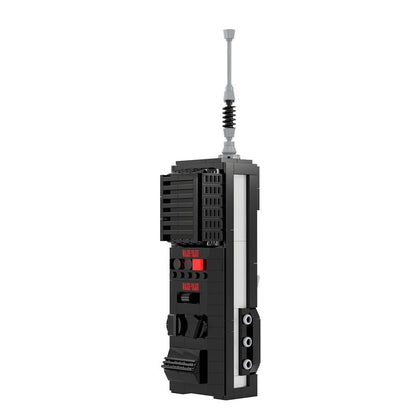 Retro Mystery Walkie-Talkie Prop Building kit | LEGO-Compatible Device  MOC - 2