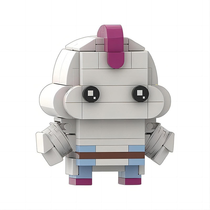 Retro Plumber Adventure BrickHeadz Building Kit | LEGO-Compatible MOC  - 3