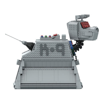 Retro Sci-Fi Robotic Hound MOC Building Kit | Mechanical Creature Model - 3