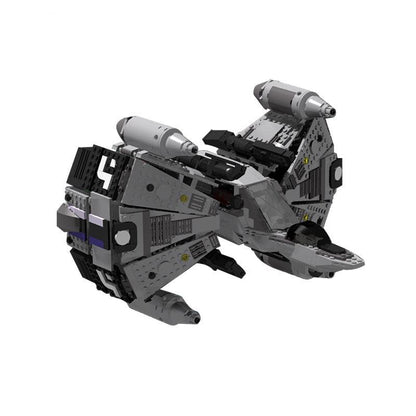 Retro Space Fighter Gunstar MOC Building Kit | LEGO-Compatible MOC - 1