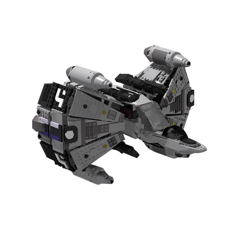 Retro Space Fighter Gunstar MOC Building Kit | LEGO-Compatible MOC - 2