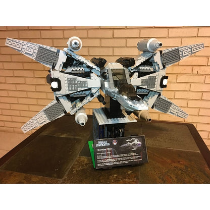 Retro Space Fighter Gunstar MOC Starfighter Building Kit | Sci-Fi Vehicle - 3