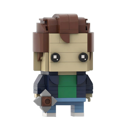 Retro Supernatural Mystery Horror BrickHeadz Building Kit | LEGO-Compatible MOC - 11