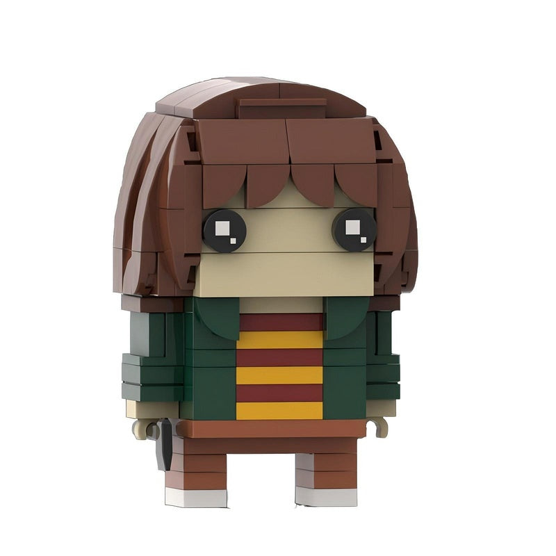 Retro Supernatural Mystery Horror BrickHeadz Building Kit | LEGO-Compatible MOC - 19