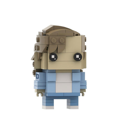 Retro Supernatural Mystery Horror BrickHeadz Building Kit | LEGO-Compatible MOC - 26