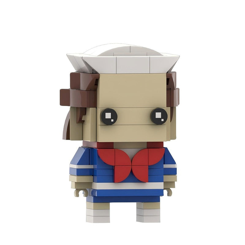 Retro Supernatural Mystery Horror BrickHeadz Building Kit | LEGO-Compatible MOC - 27