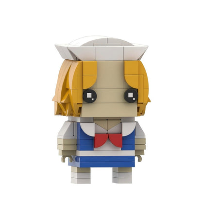 Retro Supernatural Mystery Horror BrickHeadz Building Kit | LEGO-Compatible MOC - 36