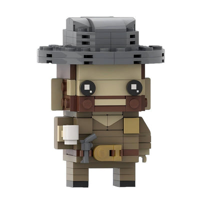 Retro Supernatural Mystery Horror BrickHeadz Building Kit | LEGO-Compatible MOC - 7