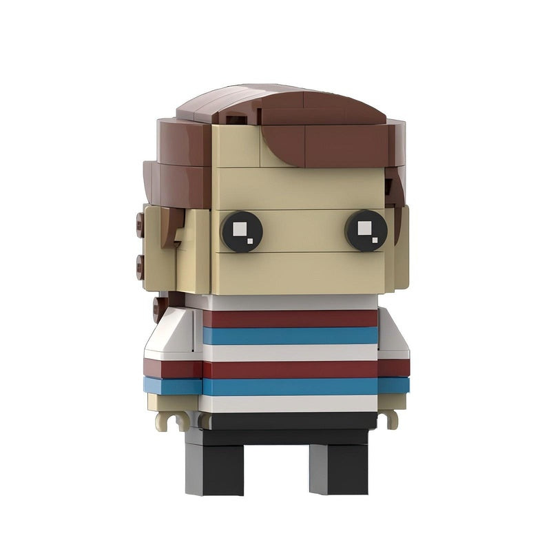 Retro Supernatural Mystery Horror BrickHeadz Building Kit | LEGO-Compatible MOC - 9