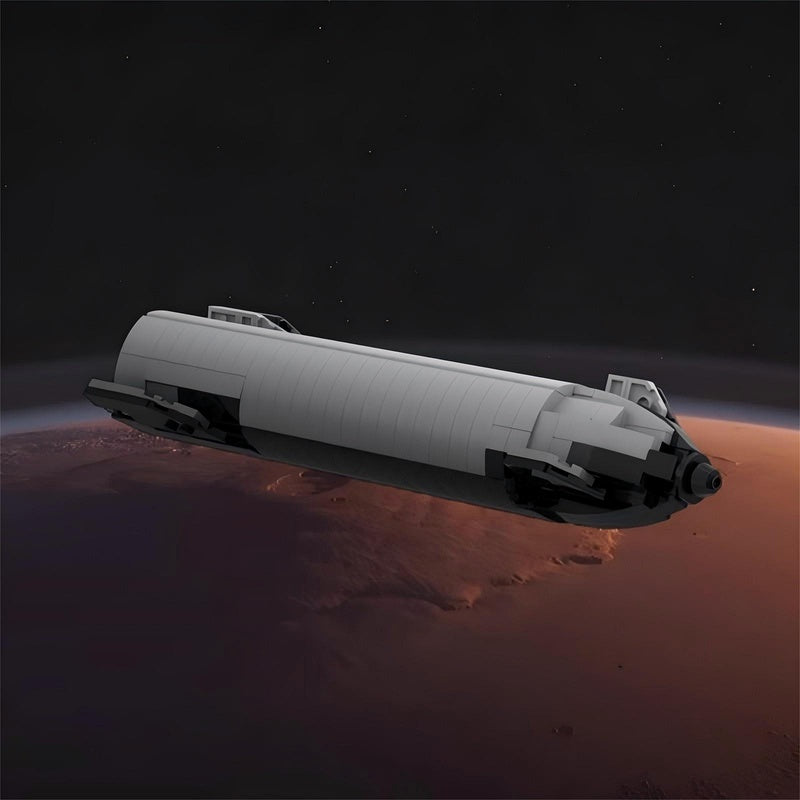 Reusable Starship Rocket MOC Building Kit | Super Heavy Space Model - 2