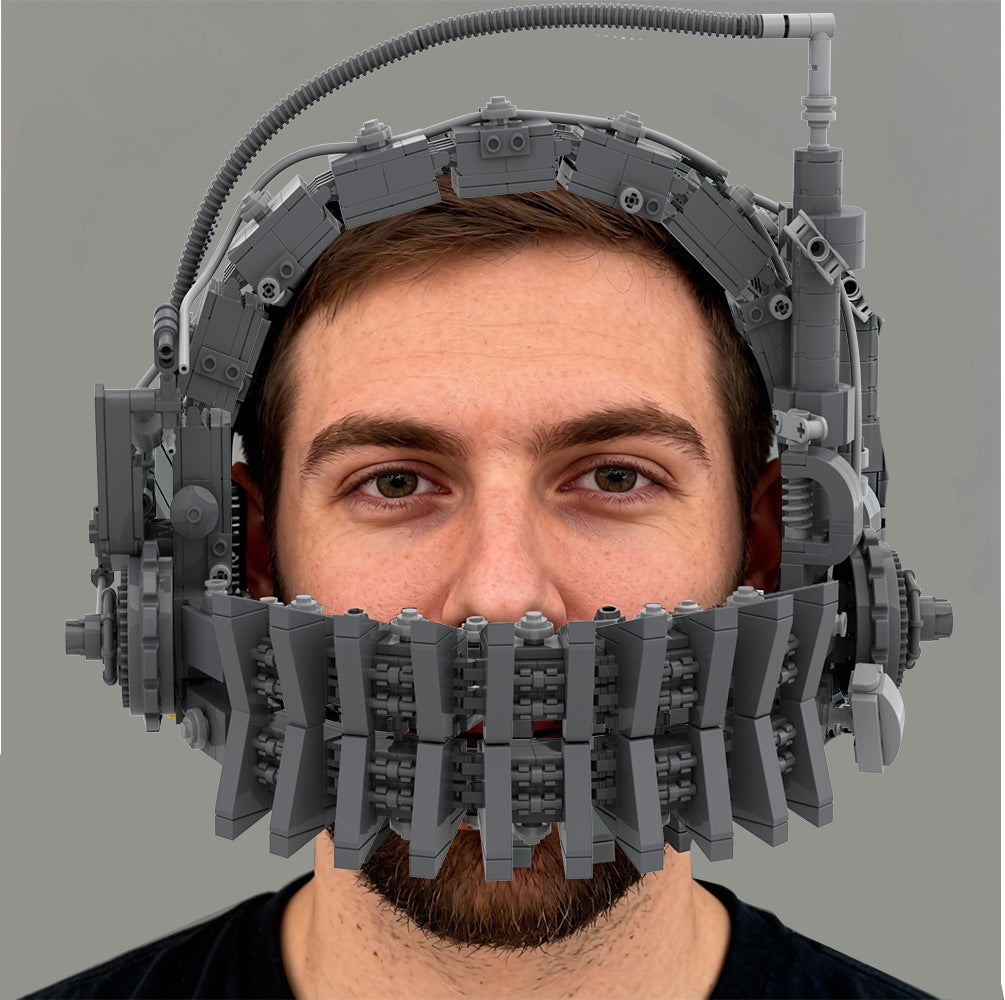 reverse bear trap building kit | saw | lego compatible moc - 5