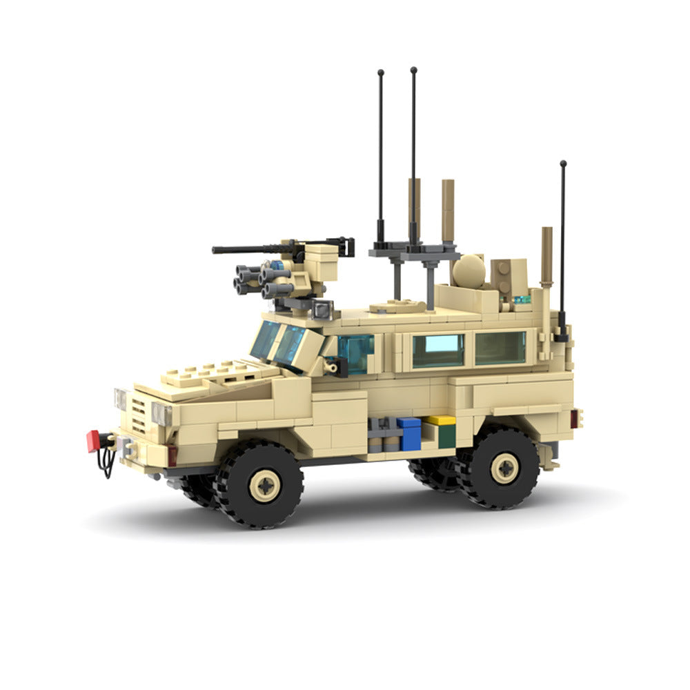 rg-31 mk.3a "nyala" cat.1 mrap building set | 1:35 scale | moc-132300 - 4