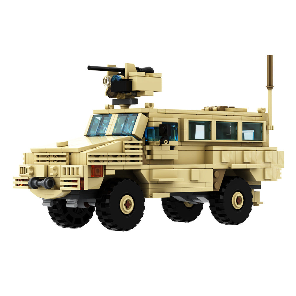 RG-31 Mk.5E Cat.1 MRAP Building Kit | LEGO-Compatible MOC - 1