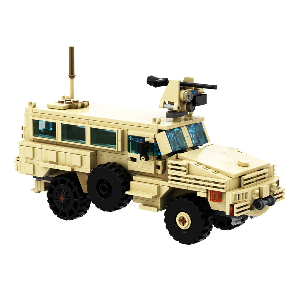 RG-31 Mk.5E Cat.1 MRAP Building Kit | LEGO-Compatible MOC - 3