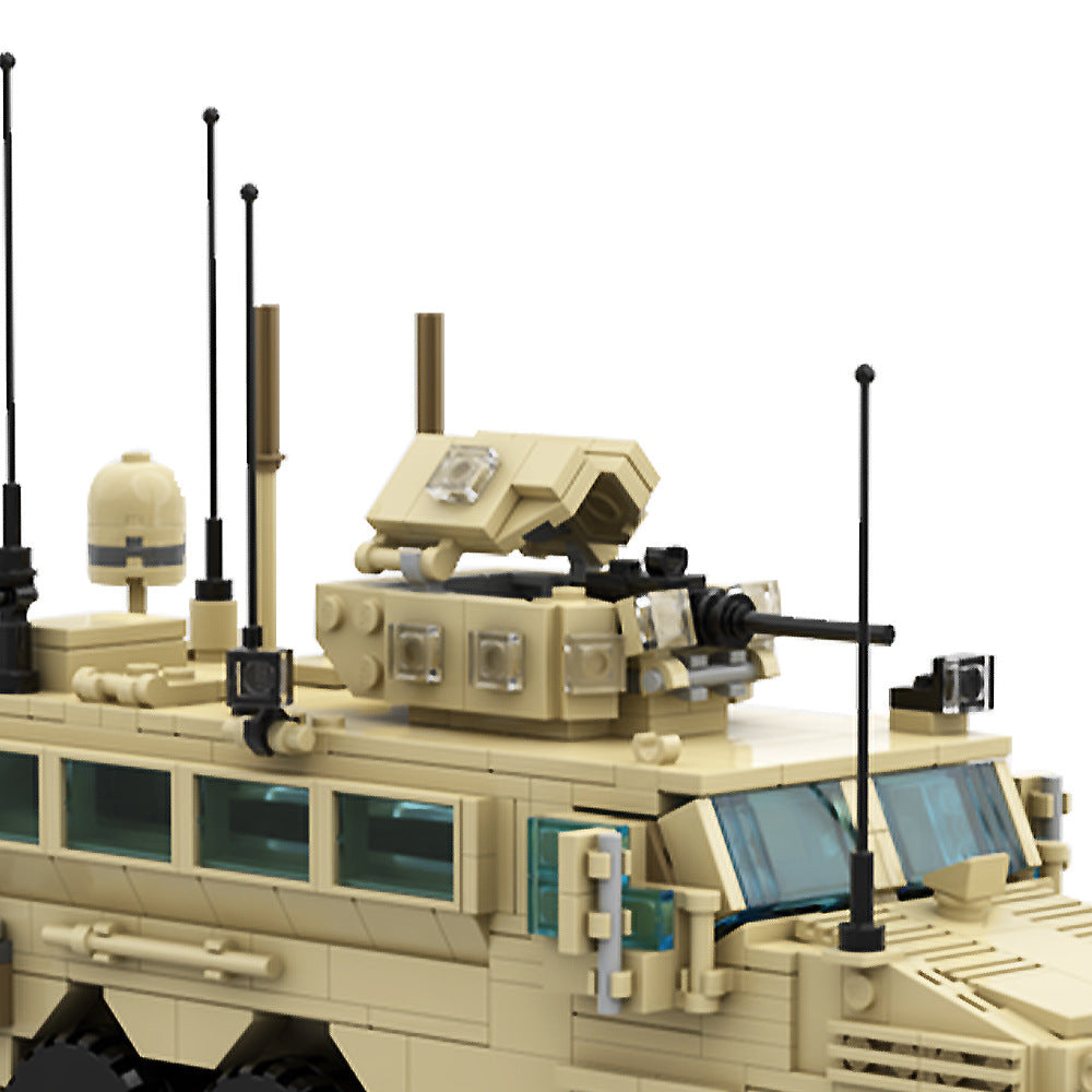 RG-33L Cat.2 MRAP Building Kit | 1:35 Scale | LEGO-Compatible MOC - 4