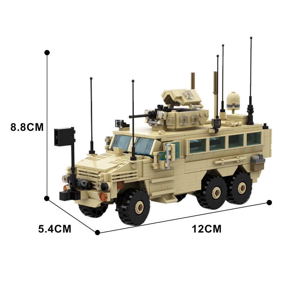 rg-33l cat.2 mrap building set | 1:35 scale | moc-133158 - 4