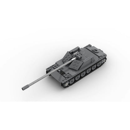 Rhm.-Borsig Tank Destroyer MOC Building Kit | Precision Artillery Model - 2