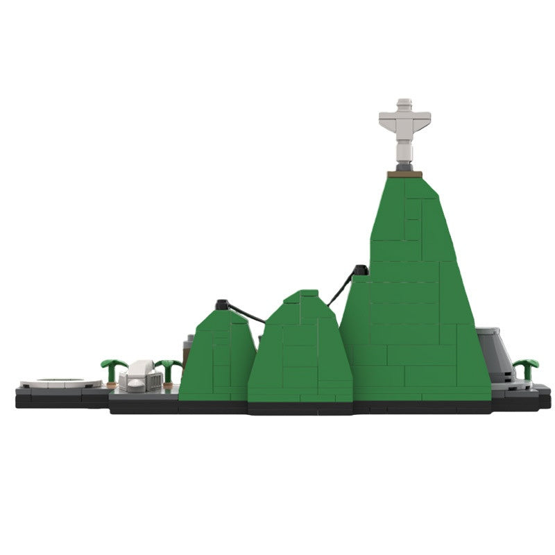Rio de Janeiro Skyline Building Kit | LEGO-Compatible MOC - 3