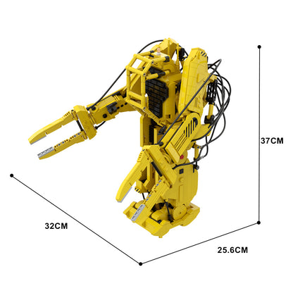ripleys powerloader building set | aliens 2 | moc-70579 - 4
