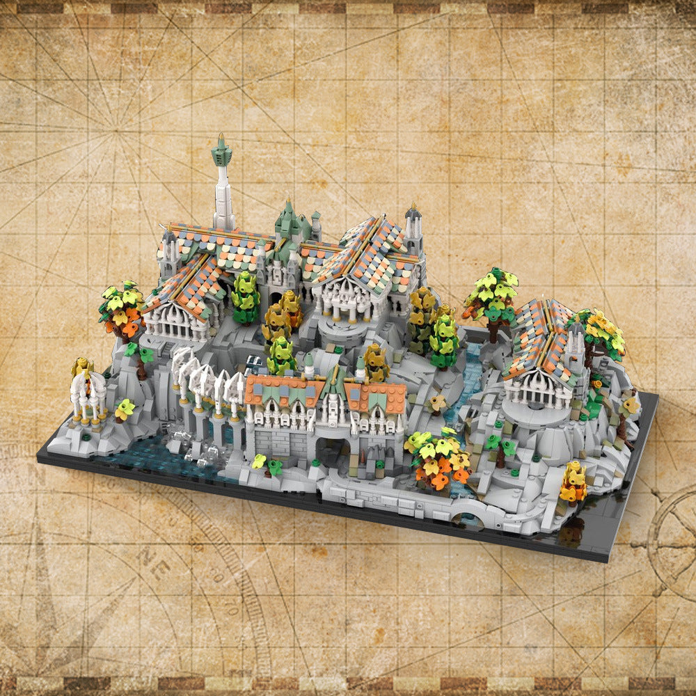 rivendell mini craft building set | moc-191972 - 1