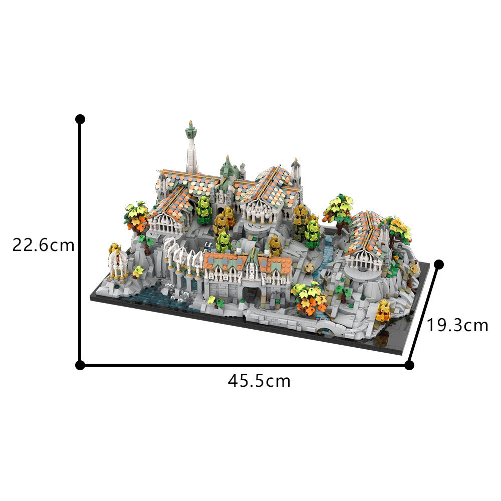 rivendell mini craft building set | moc-191972 - 4