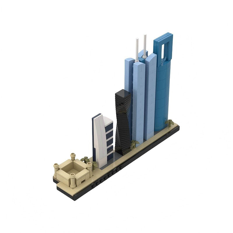 Riyadh Skyline Building Kit | Saudi Arabia LEGO-Compatible MOC - 2