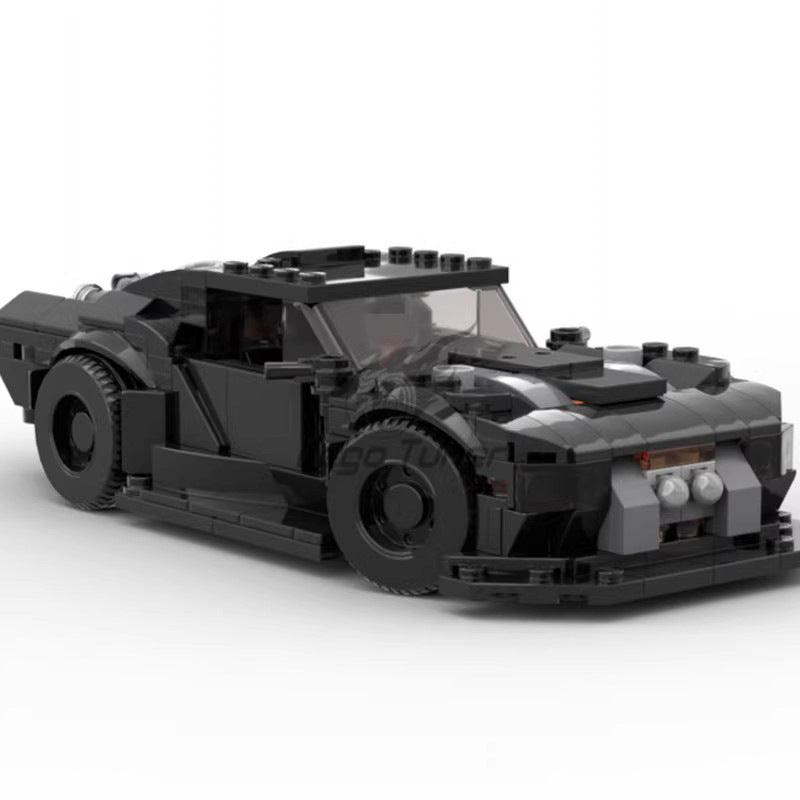 robert pattinson batmobile building set | moc-124248 - 1