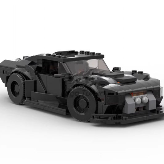 robert pattinson batmobile building set | moc-124248 - 1