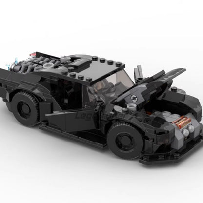 robert pattinson batmobile building set | moc-124248 - 6