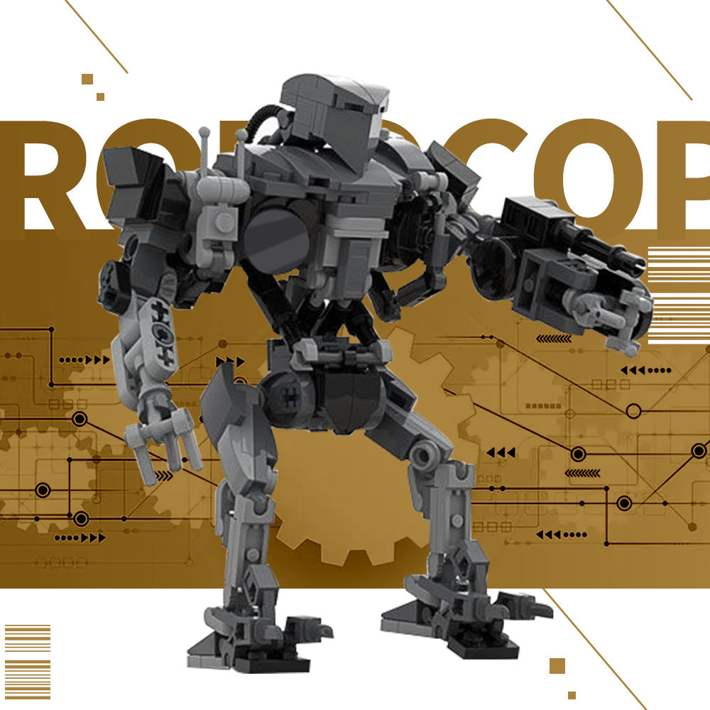 robo cain building set | robocop | moc-87785 - 1