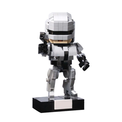 robocop brickheadz building set  | moc-170058 - 2