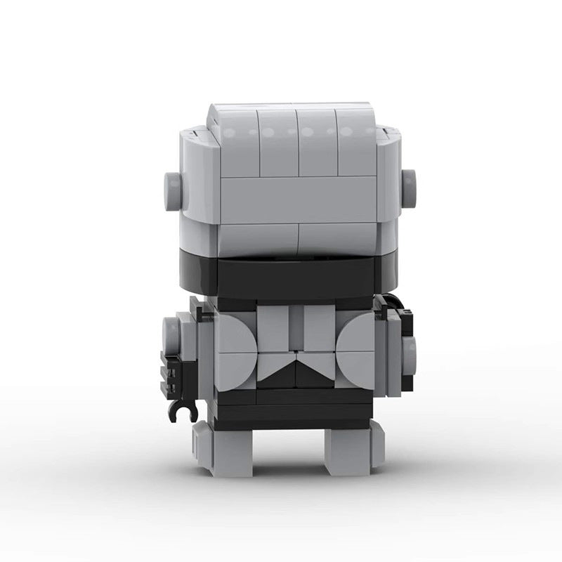 robocop brickheadz style moc | lego-compatible sci-fi figure - 2
