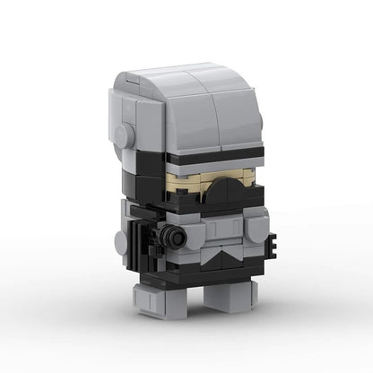robocop brickheadz style moc | lego-compatible sci-fi figure - 3
