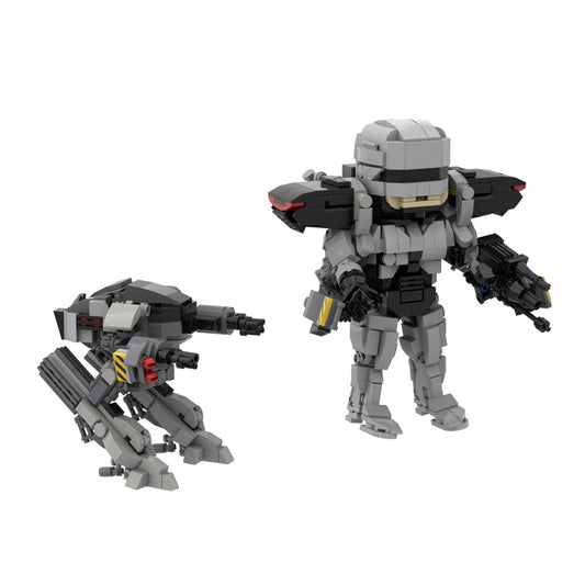 robocop mecha building set | moc-199182 - 2